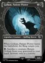 Comprar Cartas Magic Gollum, Patient Plotter (#309) (showcase) Lotr