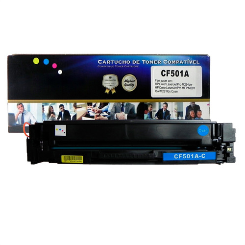 Toner Cf501a Compatível M425 M281 Ciano - Pronta Entrega