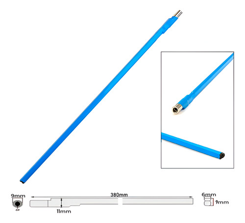 Tensor Ação Dupla Para Violão E Viola 38cm Com Chave Allen
