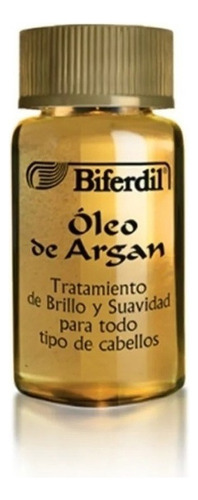 Ampolla Biferdil Óleo De Argán Brillo Y Suavidad X 10 Ml