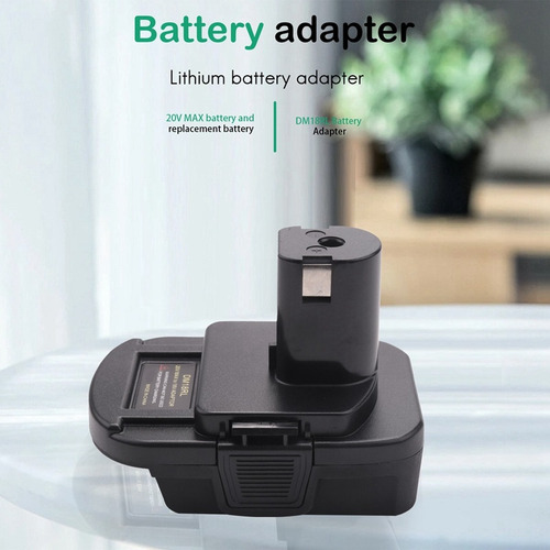 . Adaptador Convertidor De Batería De Litio Dm18rl For