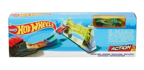 Brinquedo Pista Hot Wheels Acrobacia Lançador Carrinho fth79