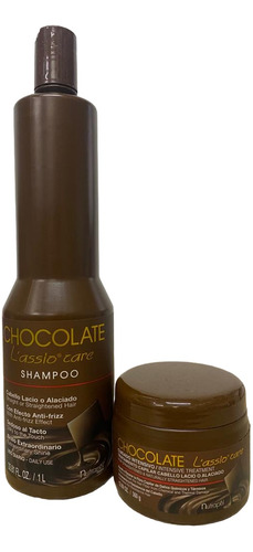 Chocolate Lassio Care Shampoo 1 Lt+ Mascarilla 360g