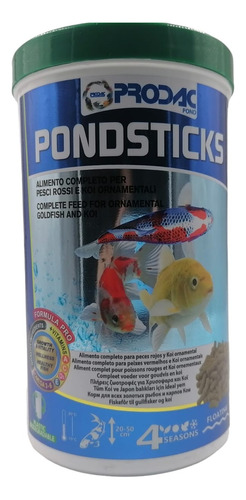 Prodac Alimento Pondsticks 150g Acuario Peces Pecera