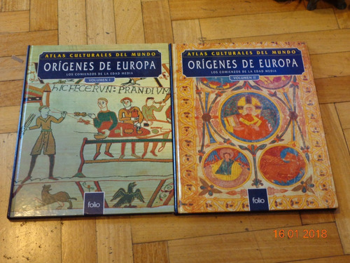Orígenes De Europa. Atlas Culturales Del Mundo. 2 Tomos.