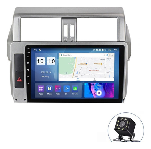 Estéreo 2+32g Para Toyota Prado 2013-2017 Cámara Wifi Gps