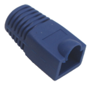 Bota Para Conector Plug Rj45 Cat 6a Color Azul Paquete 100