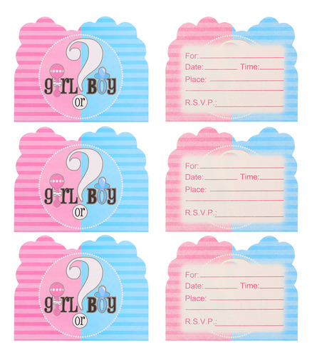 Sobre Para Tarjetas De Felicitación De Baby Shower, Revelado