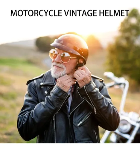Cascos vintage para moto hotsell
