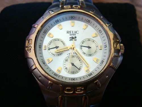 Reloj Relic Wet By Fossil Zr 15385 Bitono en venta en Cuautla