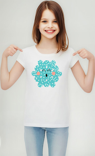 Playera Copo De Nieve Navidad Diseño 1469 Playeras Beloma