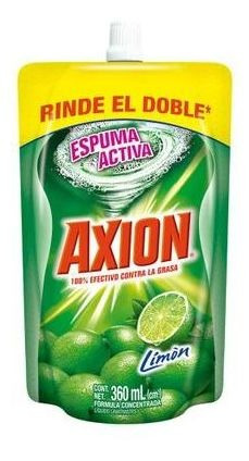 Lavaloza Liquido Axion 360 Ml Doypack Limon