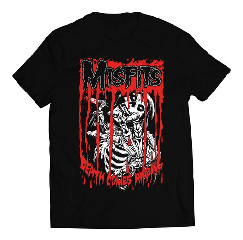 Polera Música - Misfits - Death Comes Ripping