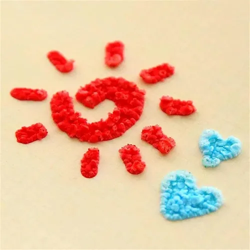 12pcs Diy Bubble Popcorn Puffy Bubble Pen Puf Drawing Pens