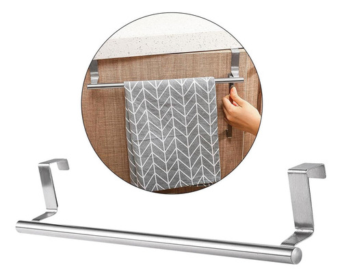 2x Puerta De Material Acero Inoxidable Toallero Colgante