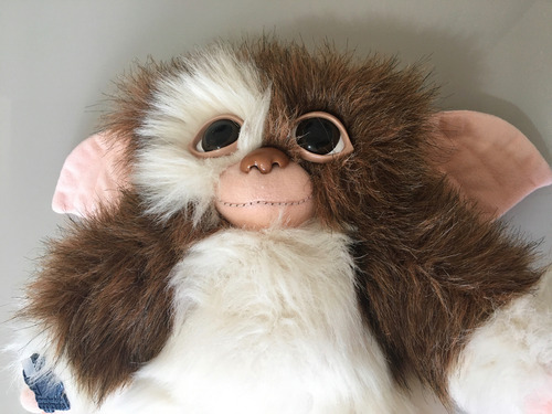 Pelúcia Gizmo Gremlins (26 Cm) Marrom/branco