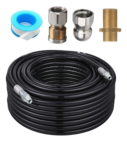 Kit De Chorro De Alcantarillado Para Lavadora A Presión