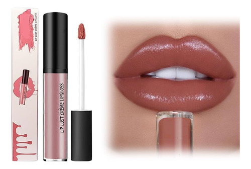 Brillo Labial En Crema De 12 Colores, Nuevo Lápiz Labial