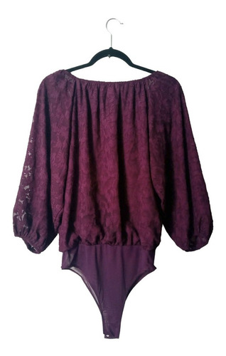 Bodysuit De Encaje Entro Talla M (Usado)