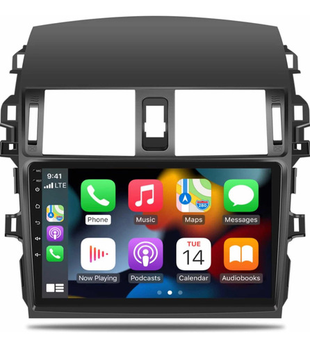 Radio Andorid Carplay Toyota Corolla 2008-2014