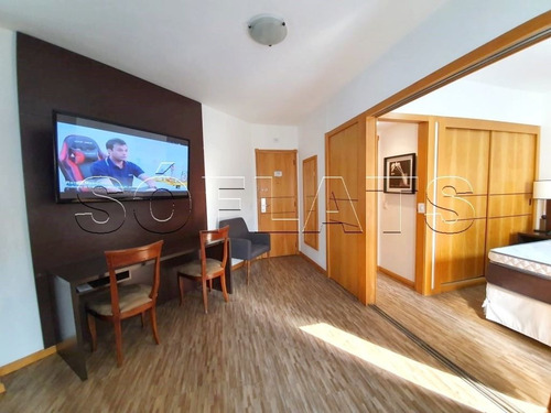Imagem 5 de 15 de Flat Hampton Park Disponível Para Venda Com 31m² E 01 Vaga De Garagem - Sf209