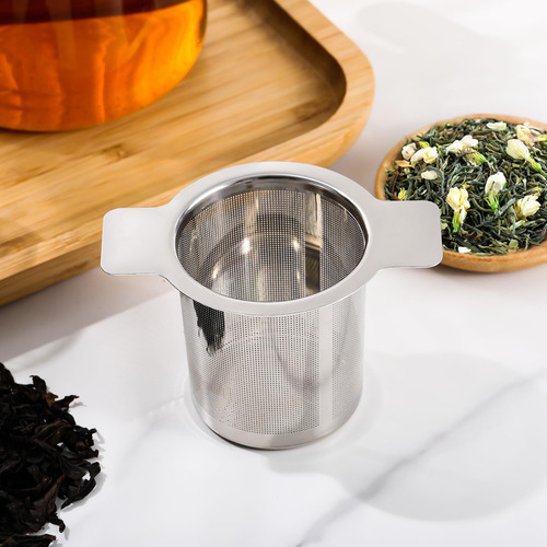 Colador De Té Malla Fina De Acero Inoxidable