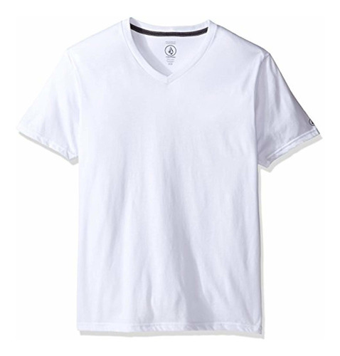 Volcom - Camiseta De Manga Corta Con Cuello En V Para Hombre