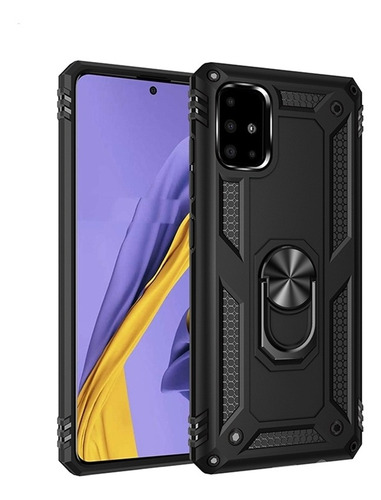 Forro Estuche Antishock Armadura Anillo Samsung A51 , A71