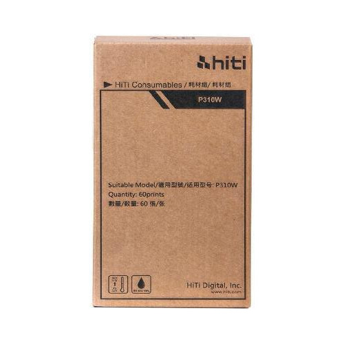 Papel E Ribbon Para Impressora P310w Hiti