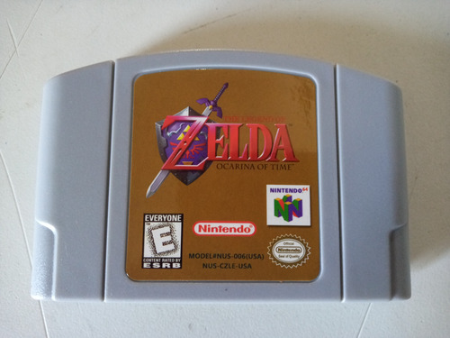 The Legend Of Zelda Ocarina Of Time N64 Juego Fisico Hyrule (Usado)