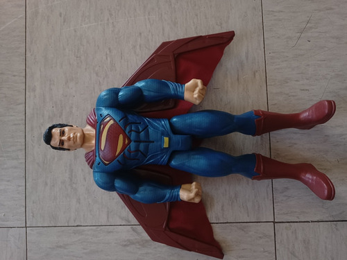Figura De Acción Vintage De Superman/alas De Brazos Se Mueve (Usado)