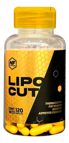 Nf Nutrition Lipo Cut Suplemento Quemador Termogénico X 120c