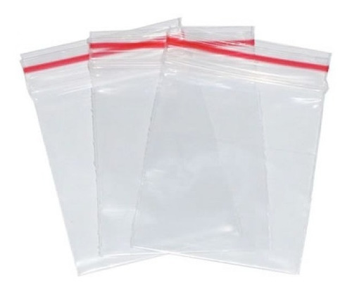 Imagem 1 de 1 de Saquinhos Zip Lock: 6x10 Cm E 7x12 Cm - 200 Unidades
