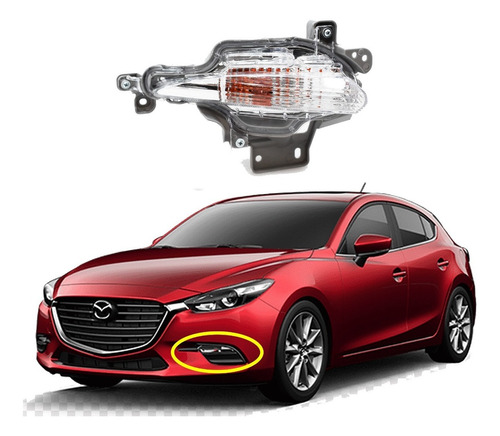 Direccional Mazda 3 2017 2018  Delantero Derecho Nueva