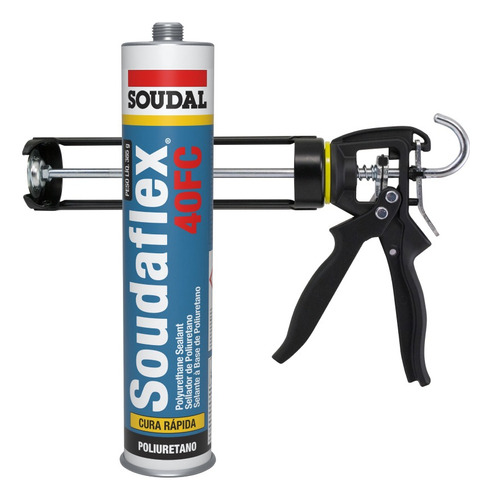 12 Uni Sellador Pu Soudaflex 40fc Blanco 300 Ml |soudal