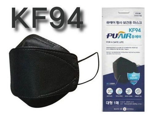 Cubrebocas Kf94 Coreano Original De Máxima Protección (6pz)