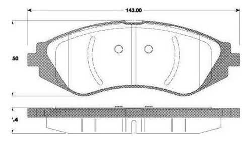 Balata Freno De Disco Raybestos Chevrolet Aveo 2012 P/ Chevr