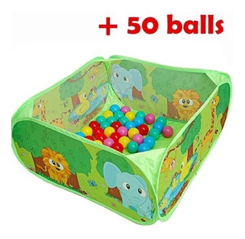 Imagen 1 de 1 de Baby Balls Pool Alberca 50 Balls Iplay Bebes Mas De 3 Meses 