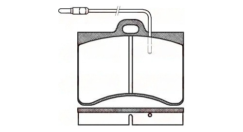 Pastillas De Freno Remsa Delantero Citroen Cx Peugeot 605