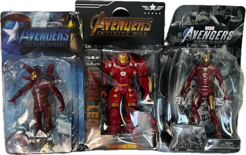 Muñecos Figura De Accion Iron Man Todos Los Universos