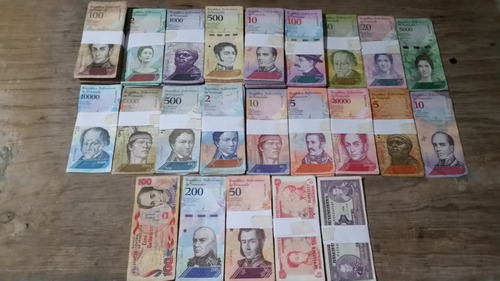 Billetes Coleccion Venezolano Son 627 Billetes 
