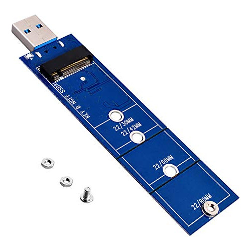 Adaptador Jesot M.2 A Usb, Lector B Key M.2 Ssd A Usb 3.0 Ca
