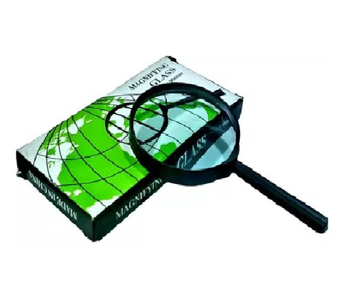 Imagen 3 de 4 de Lupa De Mano Aro De Plastico Magnifyng Glass 100mm