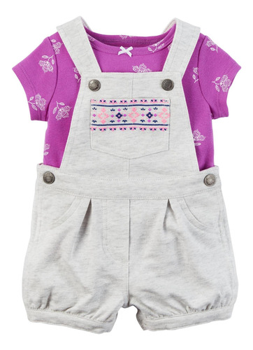 Carter's Baby Girl 2 Pc Sets 121h231, 2 Juegos De 121h231.,.