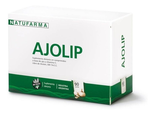 Ajolip Natufarma Ajo + Vitamina C Suplemento 90 Comprimidos