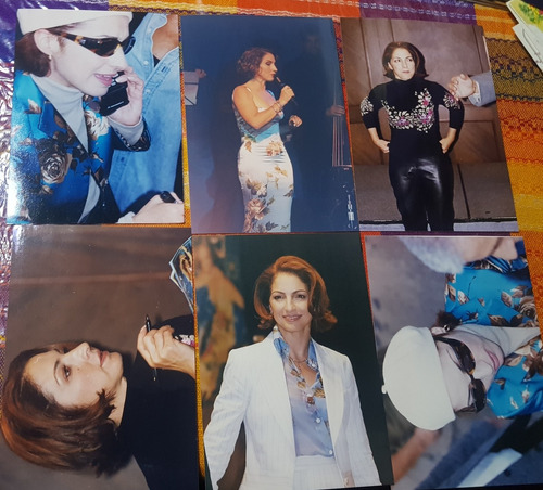 Gloria Estefan Fotos X 6 Und Tam 13 X 18 N 25