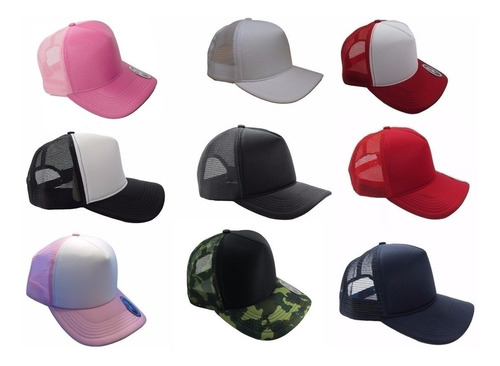 Boné Trucker De Redinha Telinha Tkn Snapback 2 Unidades