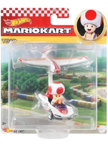 Autito Hotwheels Mariokart Gliders Toad P-wing