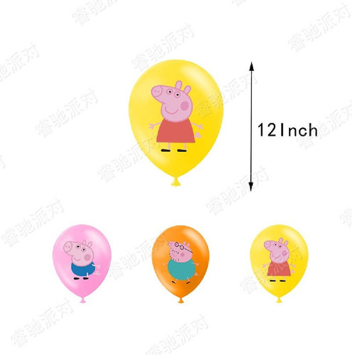 Cotillon Peppa Pig Decoración Cumpleaños Peppa La Cerdita 2