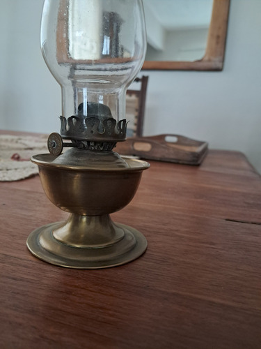 Lampara Antigua.kerosene Inglesa Tubo Sano (Usado)